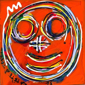 La tête à toto (orange)