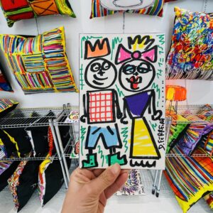 Gribouille Toto "Toto et sa femme "