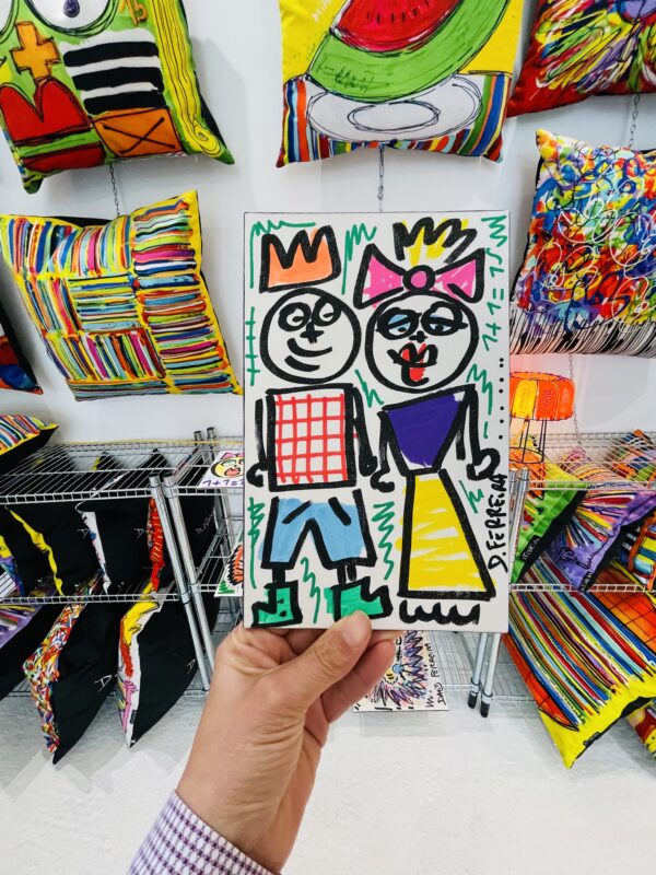 Gribouille Toto "Toto et sa femme "