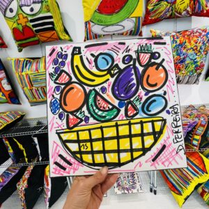 Gribouille Toto " Salade de fruits "