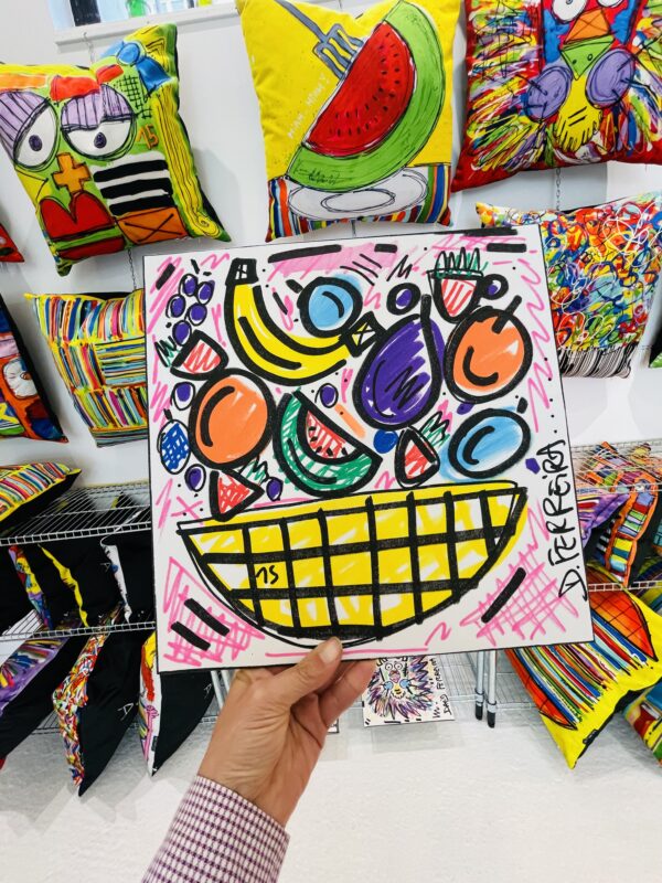 Gribouille Toto " Salade de fruits "