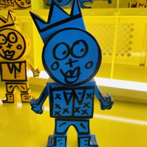 Mini toto 3D "Mr & Mme" (bleu)