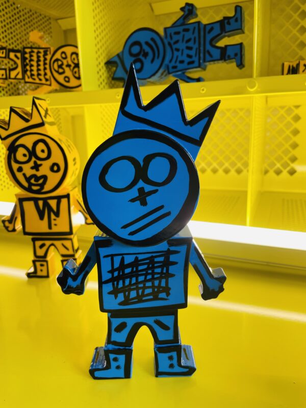Mini toto 3D "Mr & Mme" (bleu) – Image 4