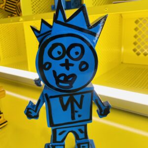 Mini toto 3D "Mr & Mme" (bleu)