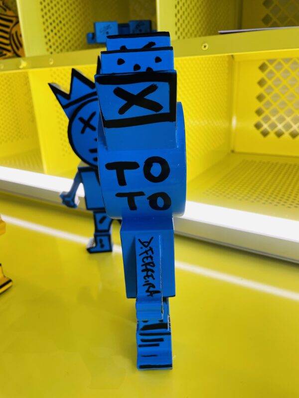 Mini toto 3D "Mr & Mme" (bleu) – Image 4