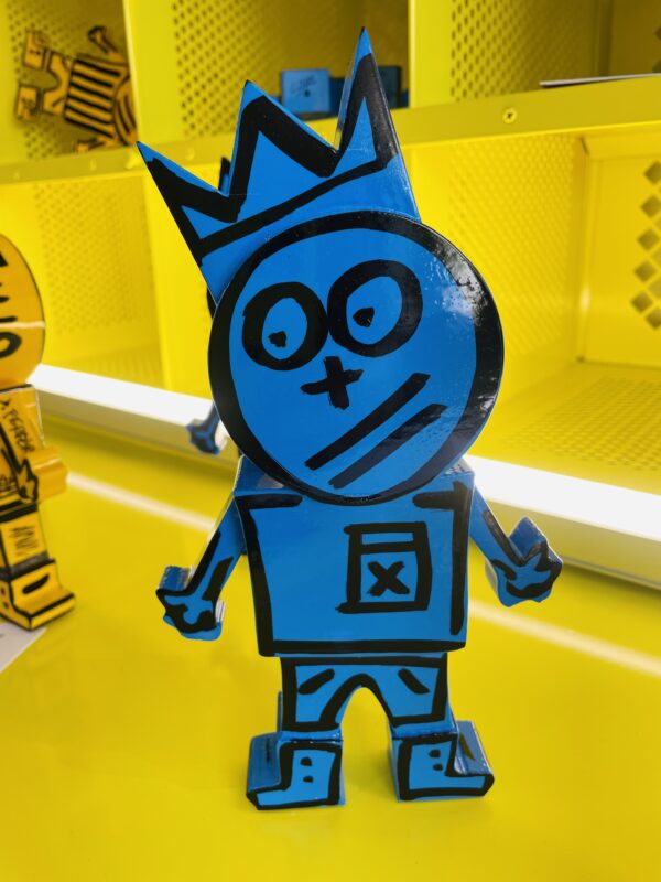 Mini toto 3D "Mr & Mme" (bleu) – Image 3