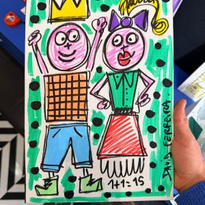 Gribouille Toto " Toto et sa femme "