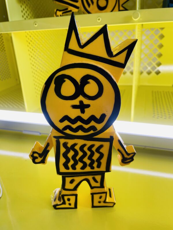 Mini toto 3D "Mr toto" Jaune