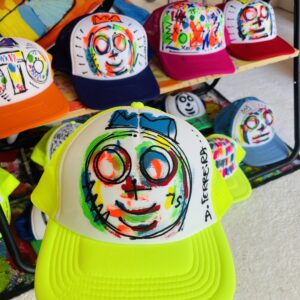 Toto casquette Toto jaune fluo