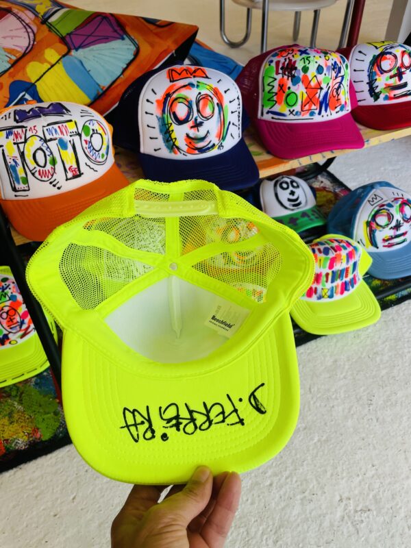 Toto casquette Toto jaune fluo – Image 5