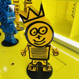 Mini toto 3D "Mr toto" Jaune