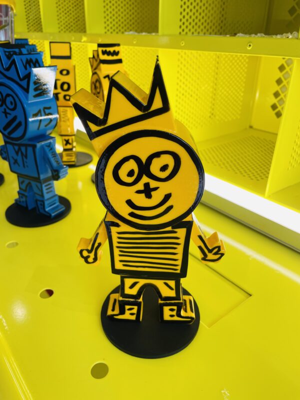 Mini toto 3D "Mr toto" Jaune