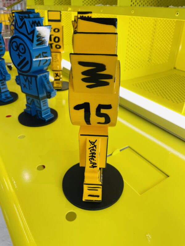 Mini toto 3D "Mr toto" Jaune – Image 3