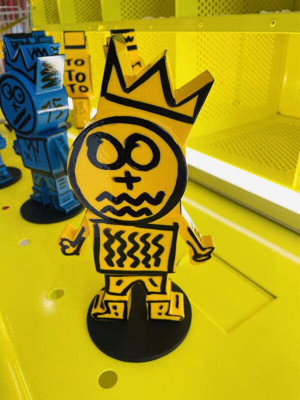 Mini toto 3D "Mr toto" Jaune – Image 2