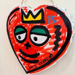 Coeur Toto rouge